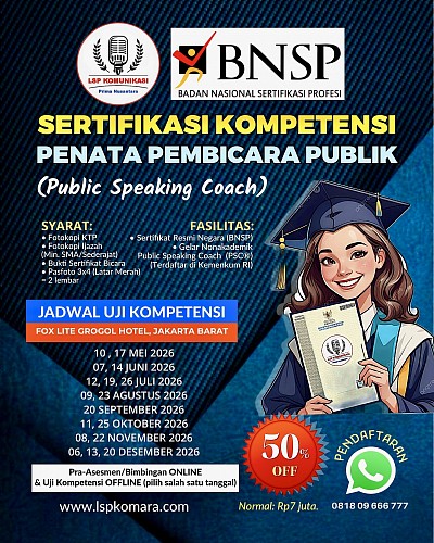 LSP KOMARA (Komunikasi Prima Nusantara)